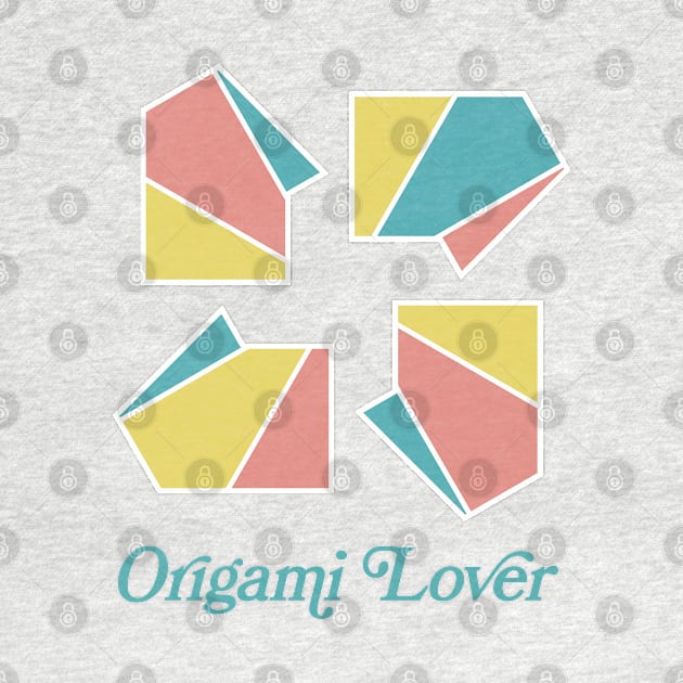 Origami Lover / Paper Folding Fan by CultOfRomance